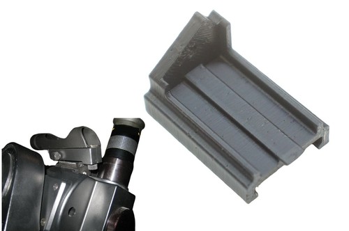 Red dot finder dovetail - 3d,