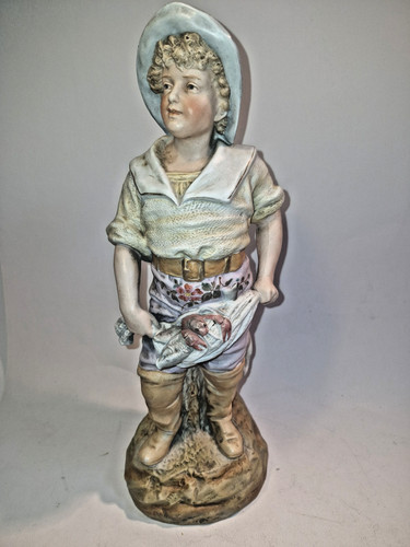 Gebruder heubach figurine boy - gebruder,