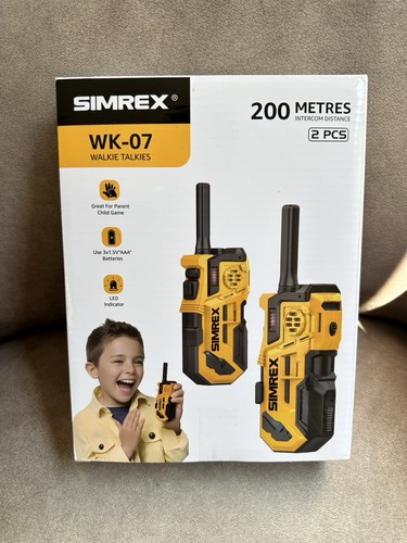 Simrex walkie talkies for kids - walkie,
