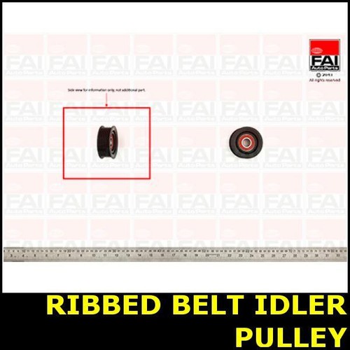 Ribbed belt idler - ribbed,