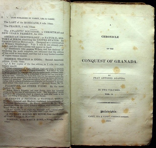 1829 chronicle granada fray - chronicle,