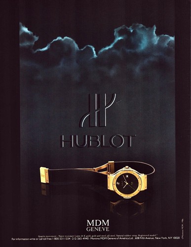 1986 hublot mdm geneve - 1986,