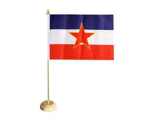 Table flag yugoslavia - yugoslavia, old