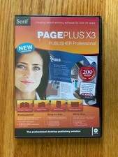 Serif PagePlus 13 (X3) Desktop Publishing software & Resource CD for Windows PC
