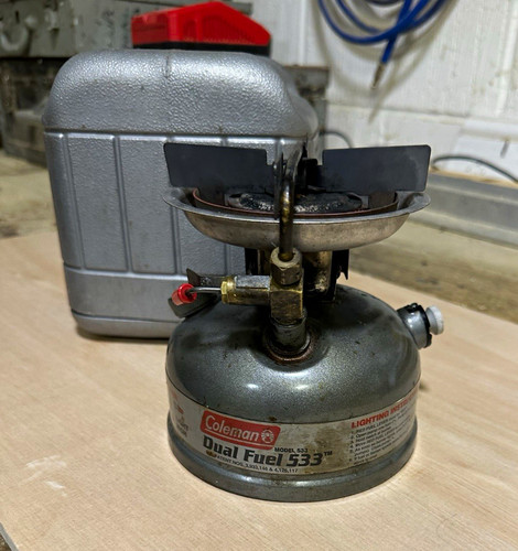 Coleman dual fuel 533 portable - fuel,