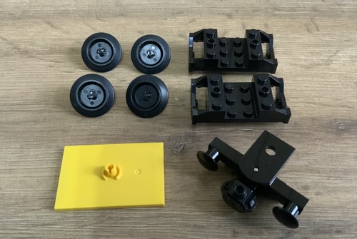 Lego train wheel bogie - train,