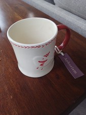 NEW Aphorism Christmas ROBIN Bird Mug Tea Coffee Mug