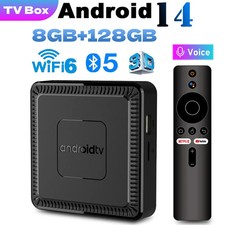 Q7 Smart TV Box Android 14 Allwinner H313 8G+128GB ROM Dual-Band WiFi 6 BT 5.2