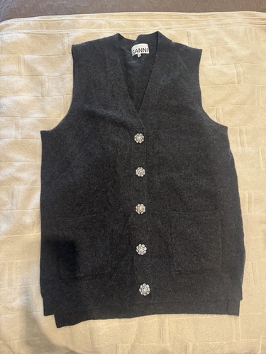 Ganni cashmere vest