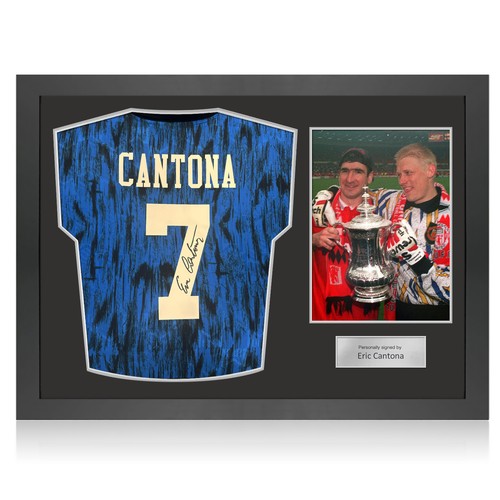 Eric cantona signed manchester - eric,
