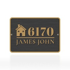 Personalized Home Address Sign