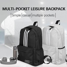 Women Men Classic Backpack School Bag Gym Work Travel Rucksack Causal Sports Bag