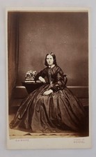 CDV OF PRETTY LADY