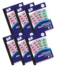 6 Books of 1-800 Cloakroom