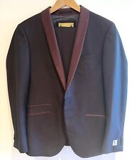Striking Spitalfields Clothing Burgundy 2 Piece Suit - Jacket 40R & Trousers 32R