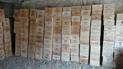 Wooden wine box - wine, crate.