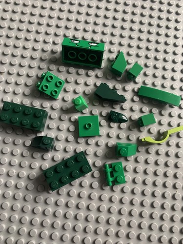 Job lot lego - lot, green