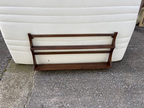 Ercol dark finish wooden - wooden, plate