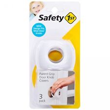 Safety 1st Parent Grip Door Knob Covers - New Design Fits Most Door Knobs 3 pack