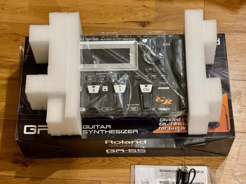 Roland 55gk guitar - roland, gr-55gk-bk