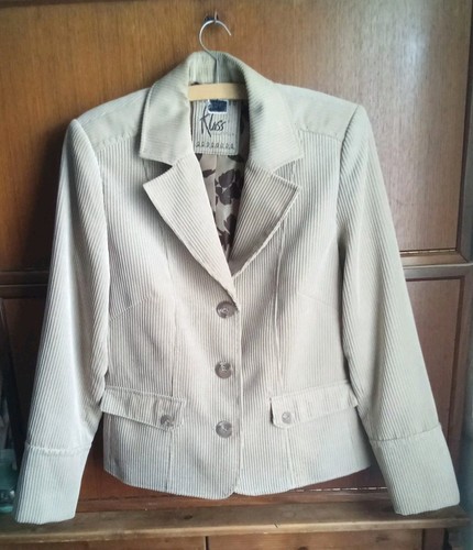 Ladies beige corduroy - beige,