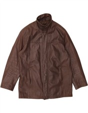 HEELI Mens Leather Jacket UK