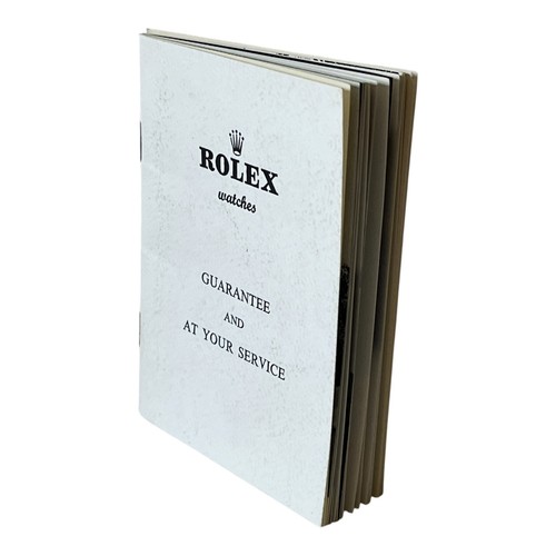 Rolex guarantee and your - and,