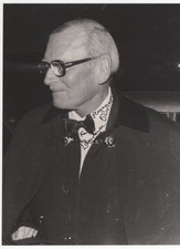 Laurence Olivier Signed Candid
