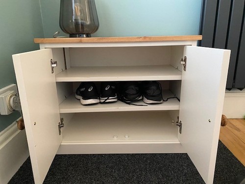 Shoe cabinet with doors - shoe,