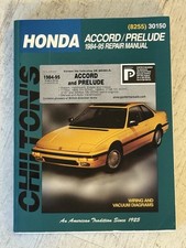 Chilton Manual 30150 - Honda