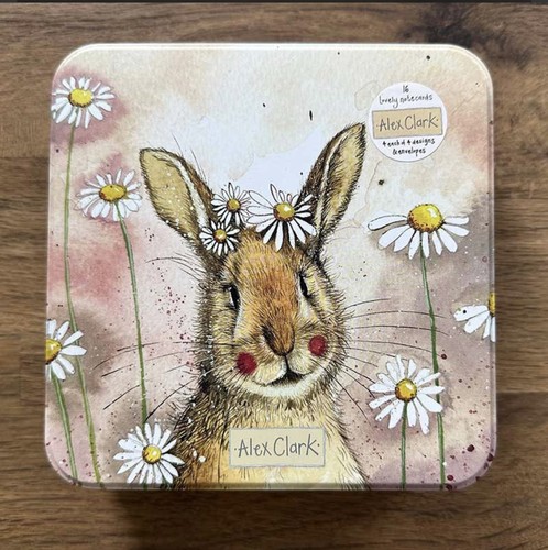 Alex clark rabbit and daisies - and,