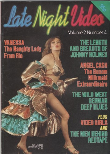 Late night video magazine - night,