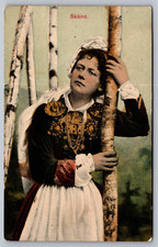 Pretty Lady in Vintage Swedish