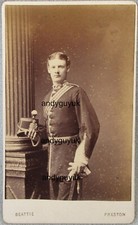 CDV MILITARY NAMED JAMES SPARROW MORDAUNT RIFLE LEINSTER REGIMENT 109th
