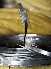 Razor Wire Tape - 100m Roll of