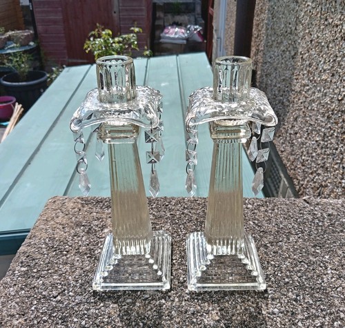 Vintage antique pair glass - antique,