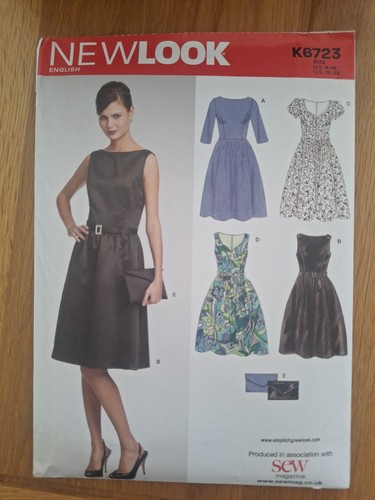 New look k6723 sewing pattern - k6723,