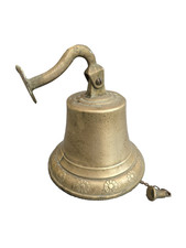 Large Brass Wall Hanging Bell