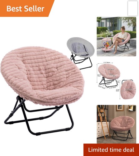 Foldable pink saucer - pink,