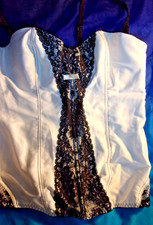 Beautiful white basque with - beautiful,
