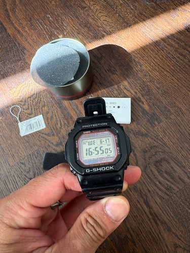 Casio shock 3063 m5600 - casio, gw-m5600