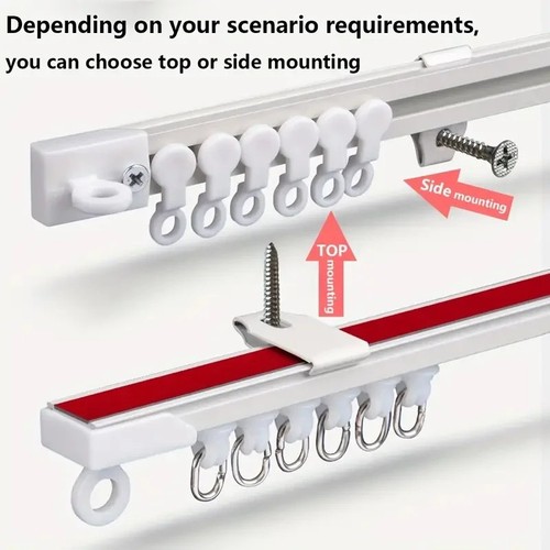 Curtain track rail - curtain, self