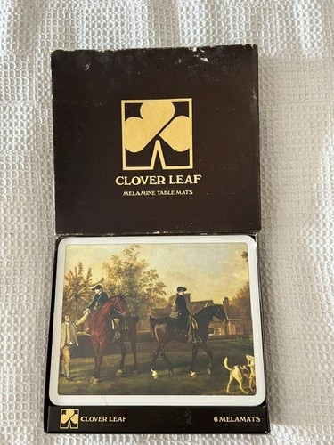 Vintage clover leaf - set, of