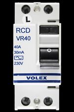 VOLEX 40 AMP 30mA DOUBLE POLE