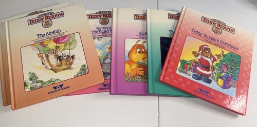 Teddy ruxpin book lot - teddy, the
