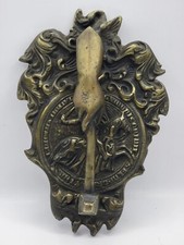 Vintage Masonic Bronze Knights