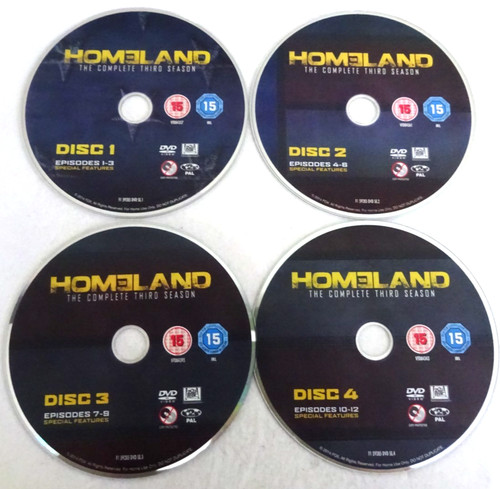 Homeland season dvd - season, 3