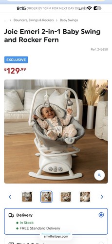 Joie emeri baby - emeri, swing