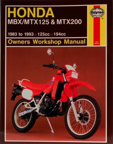 Honda mbx mtx125 mtx200 83 - honda, &