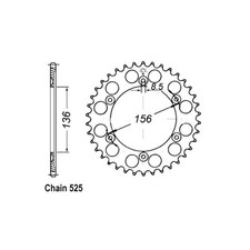JT Rear Sprocket 1791.43